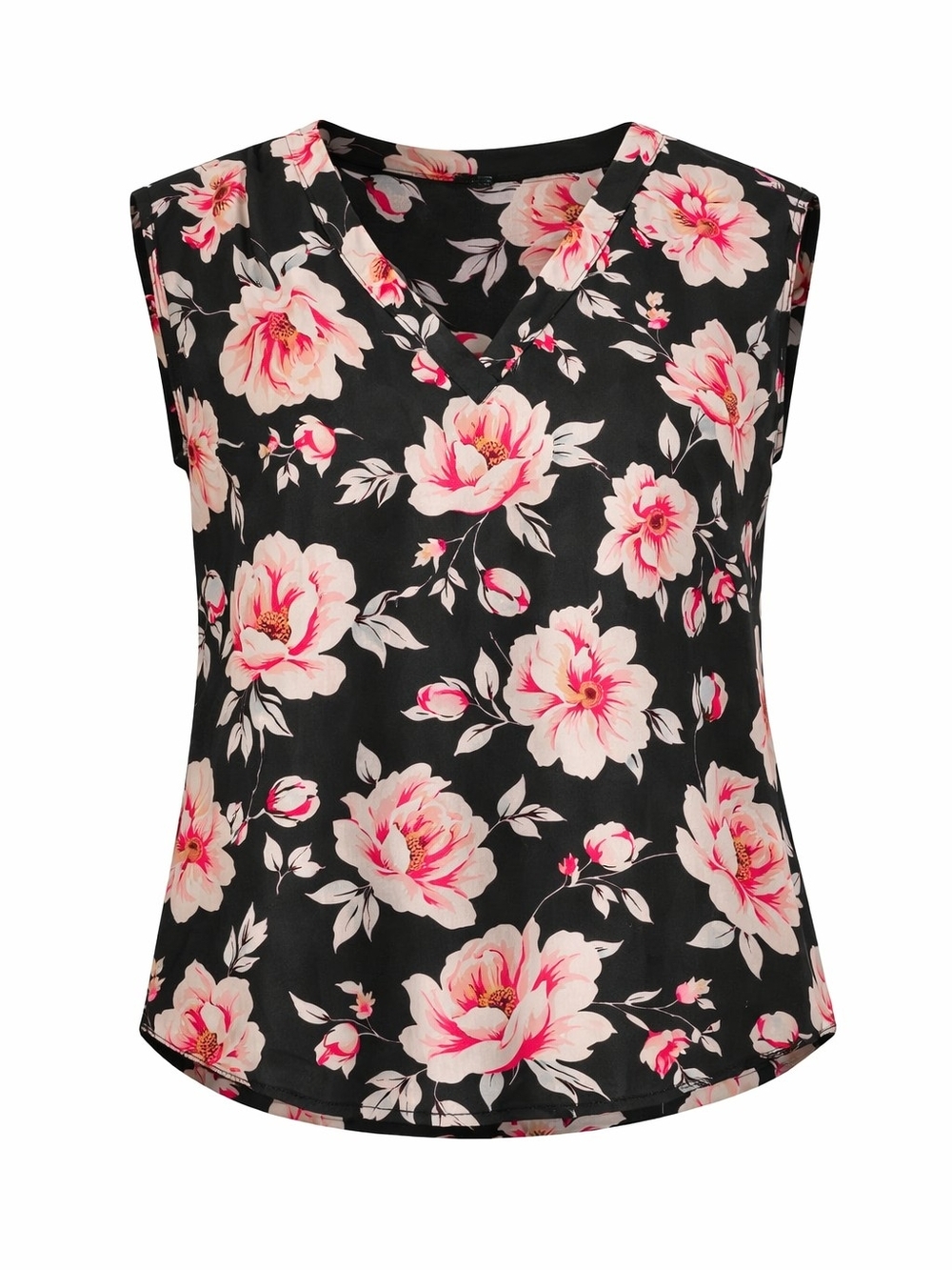Jon & Anna Contemporary Floral Blouse – Size 2XL (RN 124183)